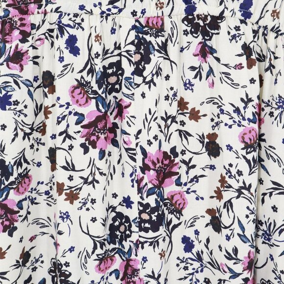 B.O.G Collective Wrap Dress Womens M Ivory Romantic Boho Garden Party Feminine - Picture 6 of 16